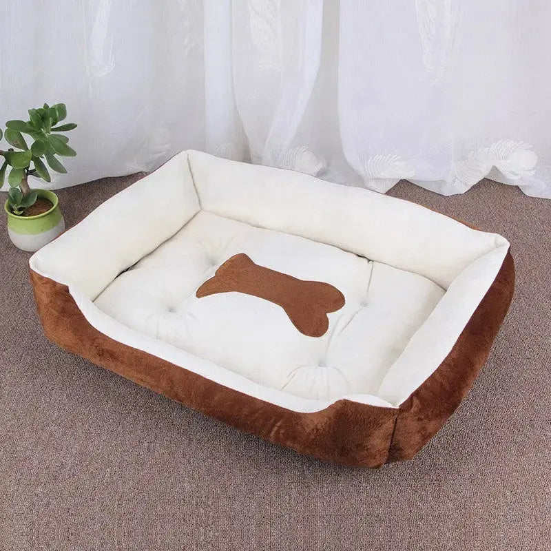 Soft Fleece Pet Bed – Warm Cozy Nest for Dogs & Cats STTM