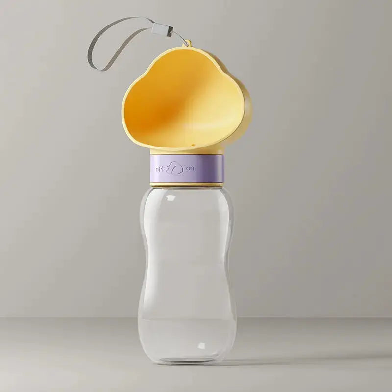 Travel Dog Bottle – Portable Water Feeder with Bowl STTM