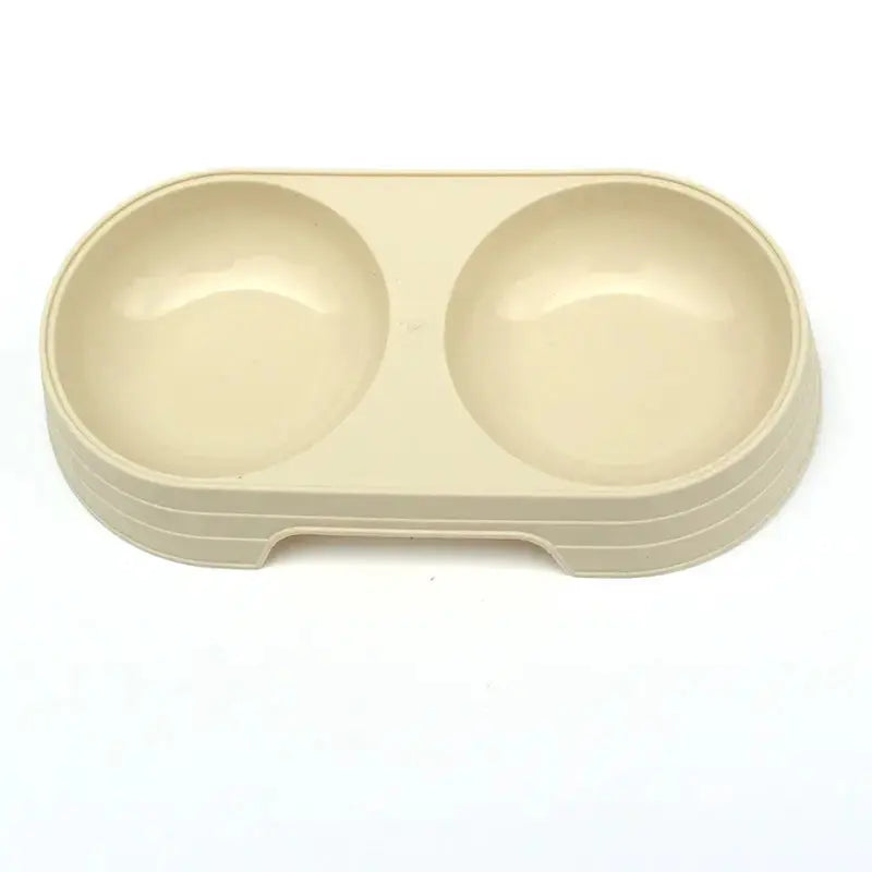 Dual Pet Bowl – Dog & Cat Food and Water Bowl Set STTM