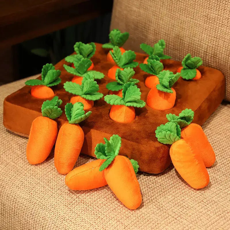 Carrot Garden Interactive Treat-Hiding Toy for Dogs Fursera