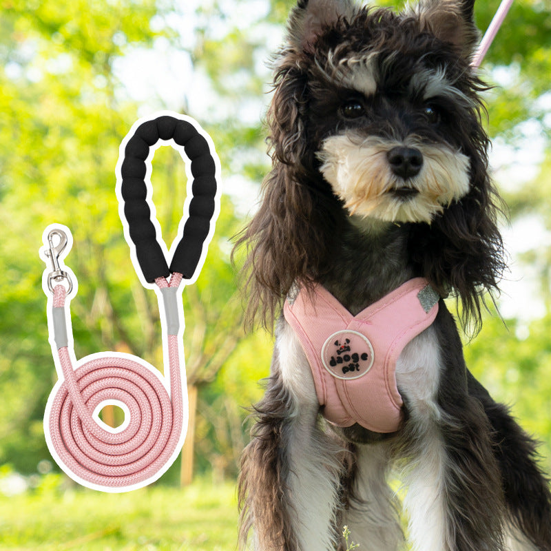 Adjustable No-Pull Dog Harness Set