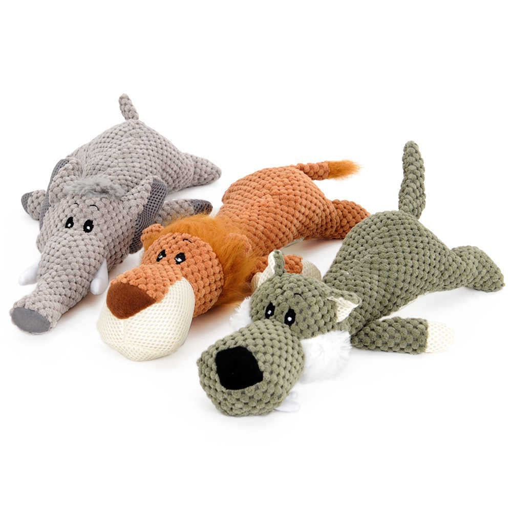 Interactive Dog Chew Toys with Squeakers