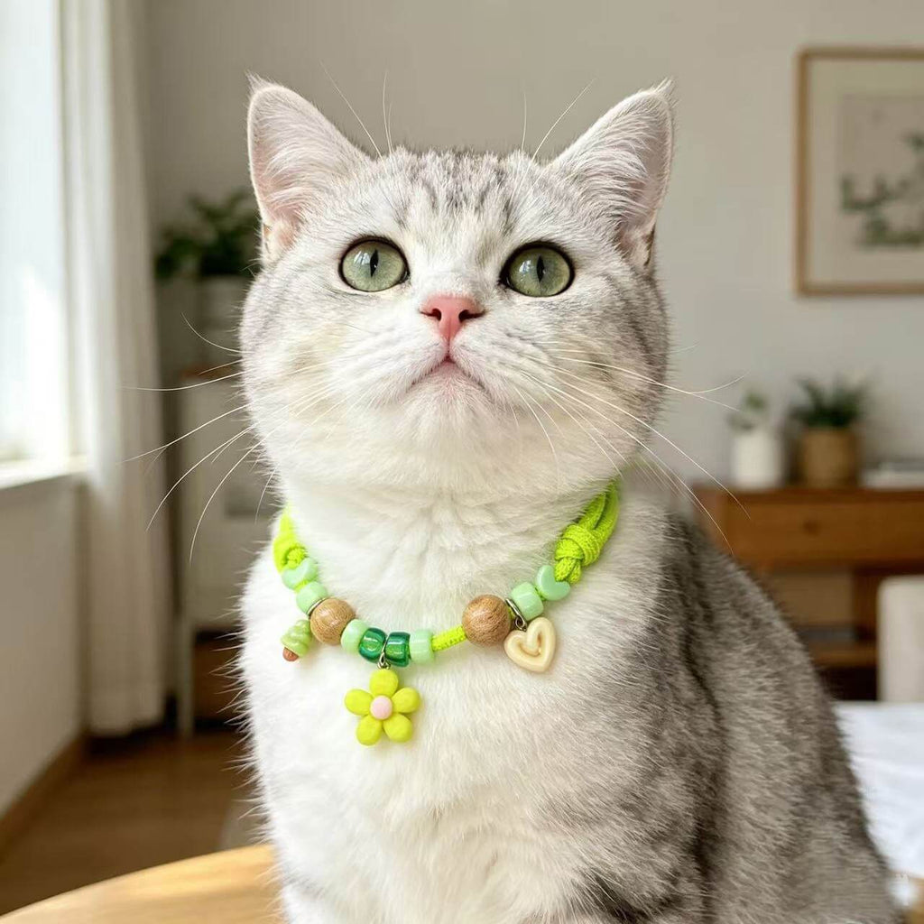 Natural Wood Insect-Repellent Pet Collar
