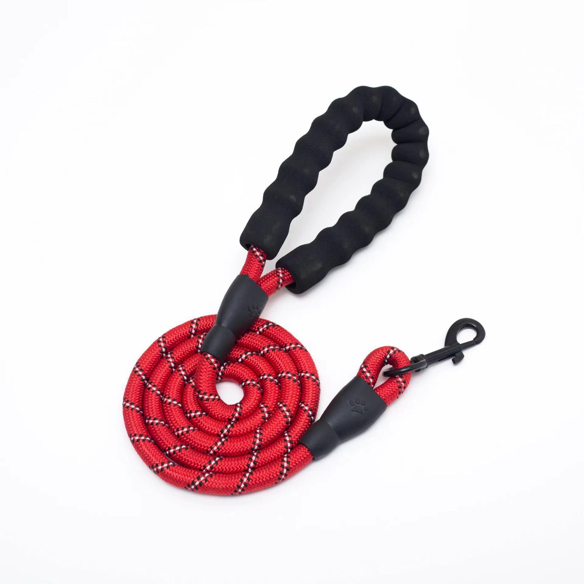 Reflective Nylon Dog Leash with Soft Padded Handle