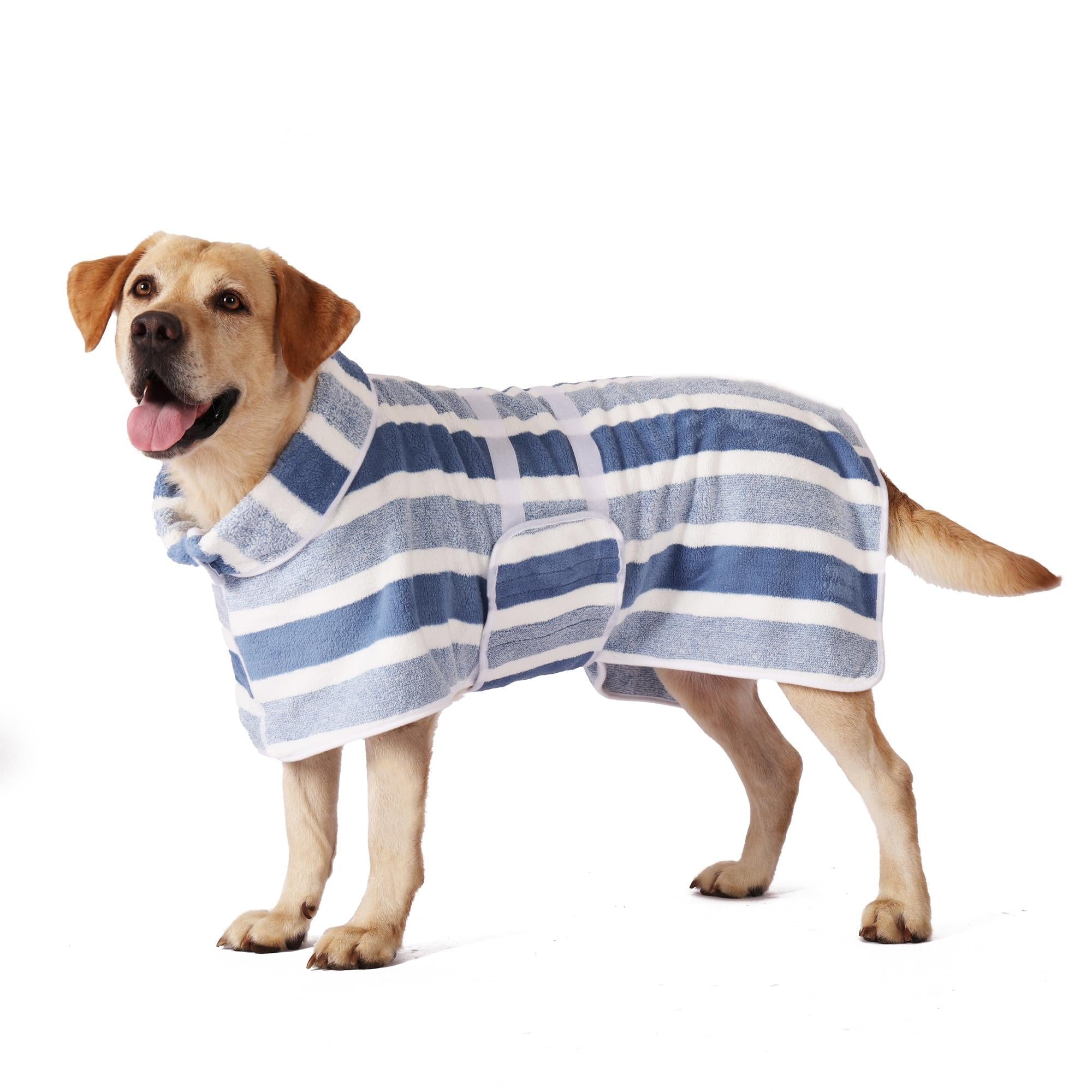 Quick-Dry Dog Bathrobe