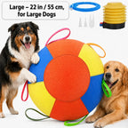 Dog Herding Ball with Handles & Pump
