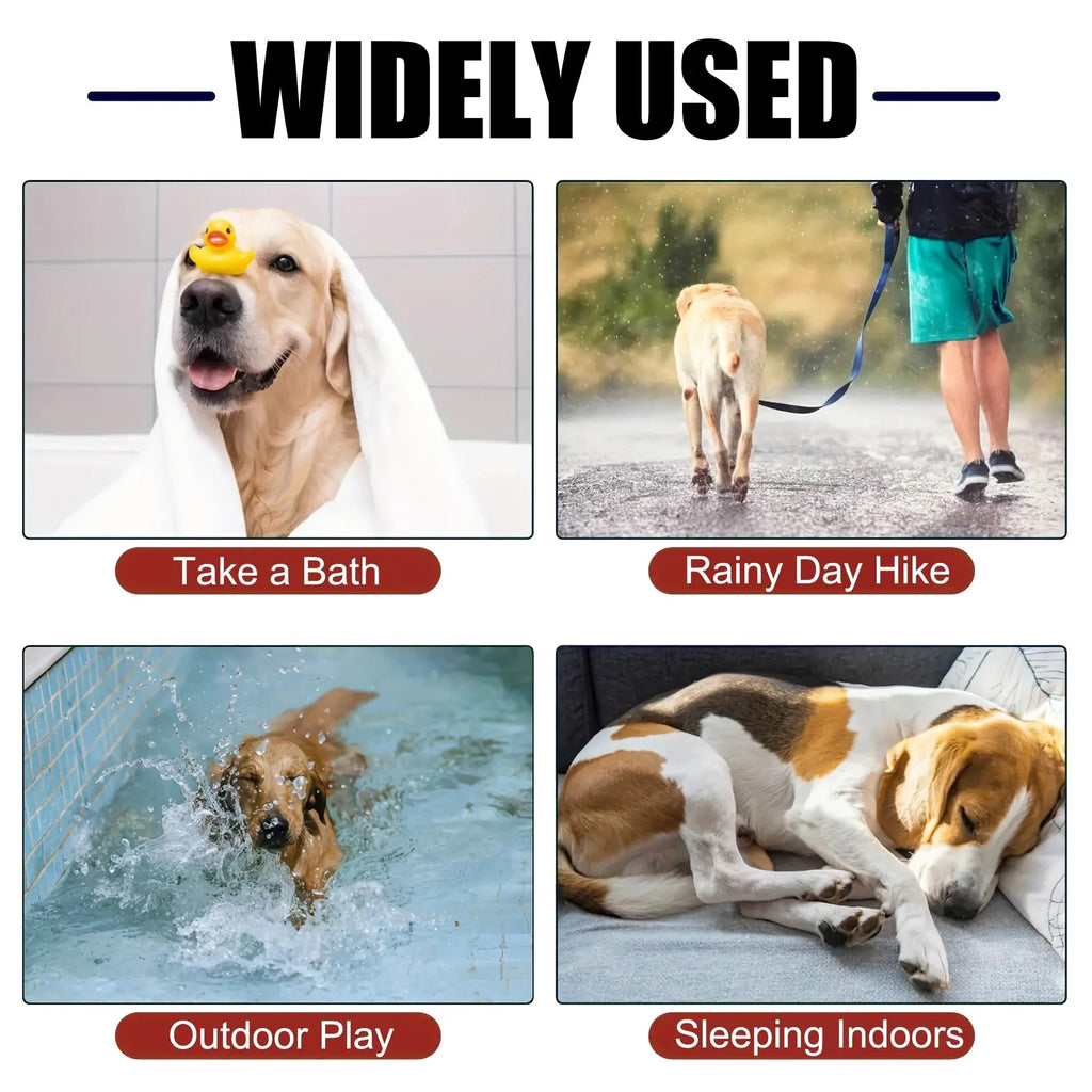 Quick-Dry Dog Bathrobe