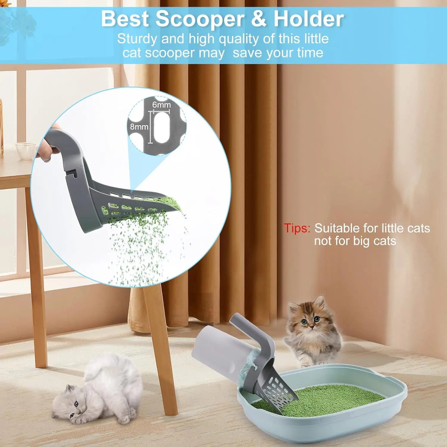 Cat Litter Scooper with Bags