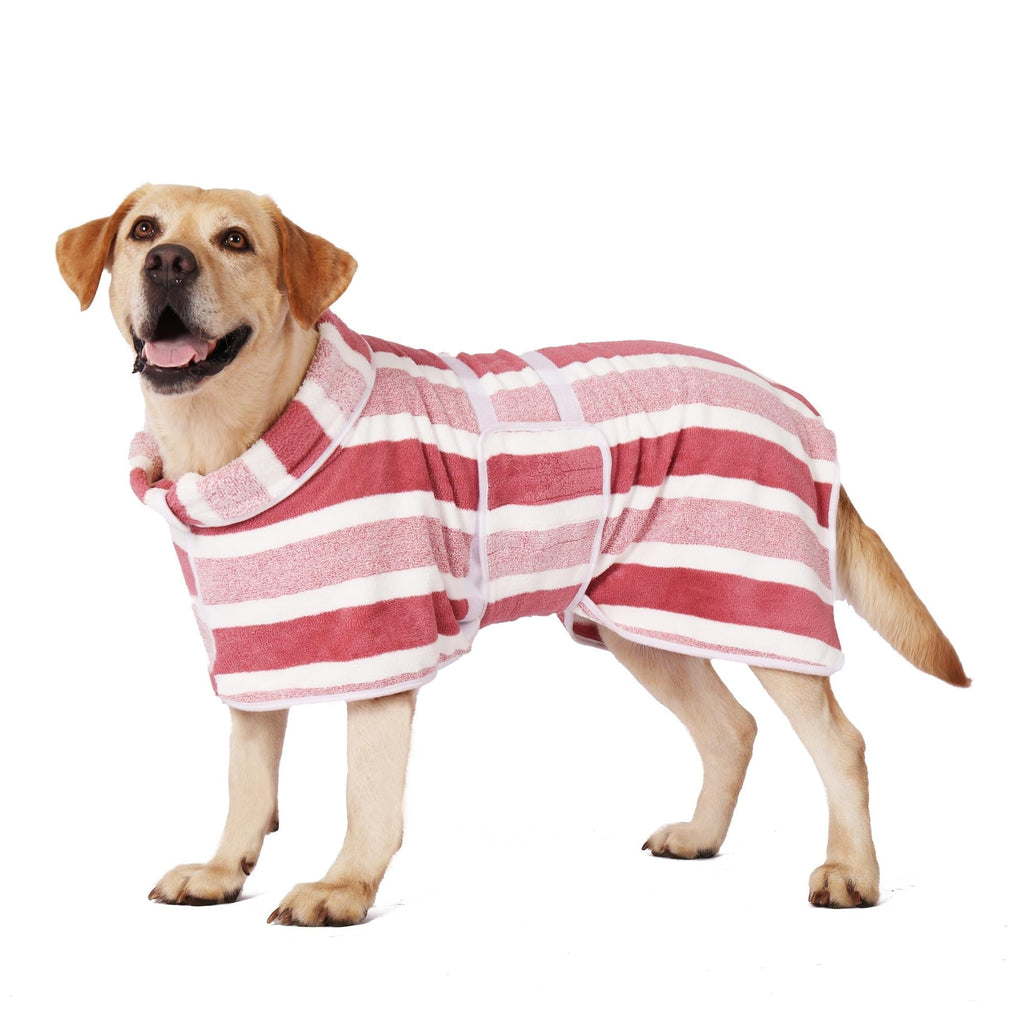 Quick-Dry Dog Bathrobe