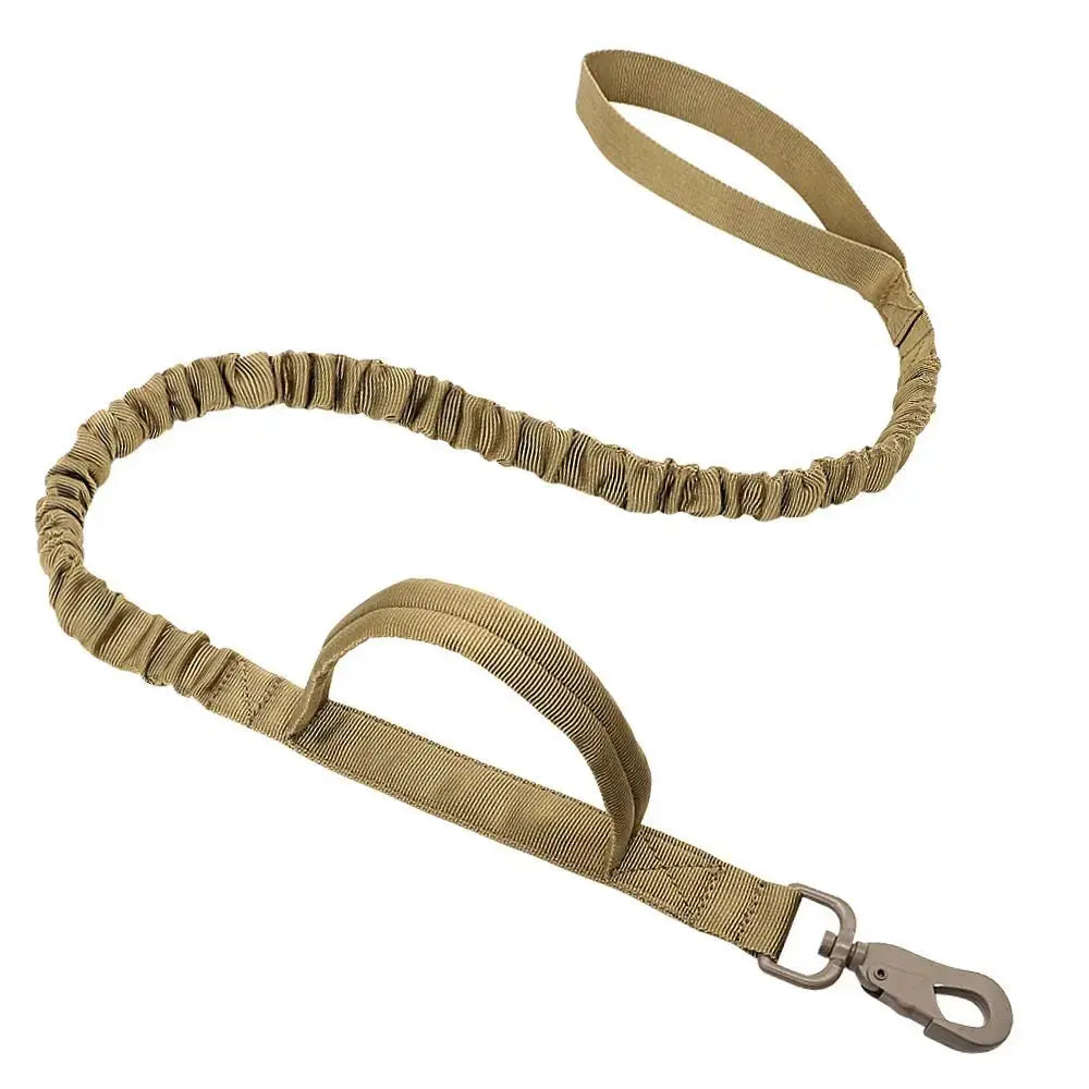 Tactical K9 Leash – Heavy Duty Adjustable Bungee STTM