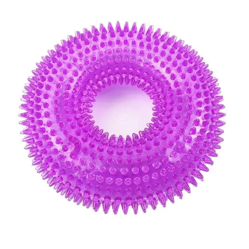 2 Pack Dog Toys – Bite-Resistant Squeaky Chew Balls STTM