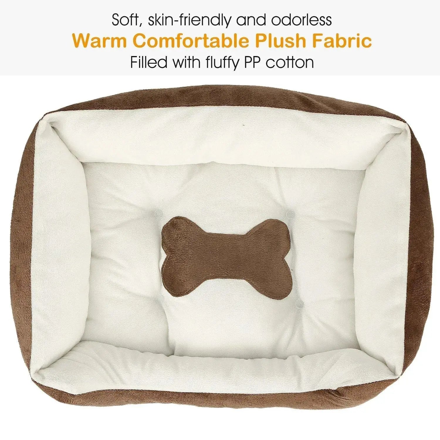 Soft Fleece Pet Bed – Warm Cozy Nest for Dogs & Cats STTM