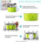 Hanging Dog & Cat Bowl – Stainless Steel Cage Feeding Bowl STTM