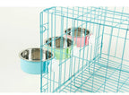 Hanging Dog & Cat Bowl – Stainless Steel Cage Feeding Bowl STTM