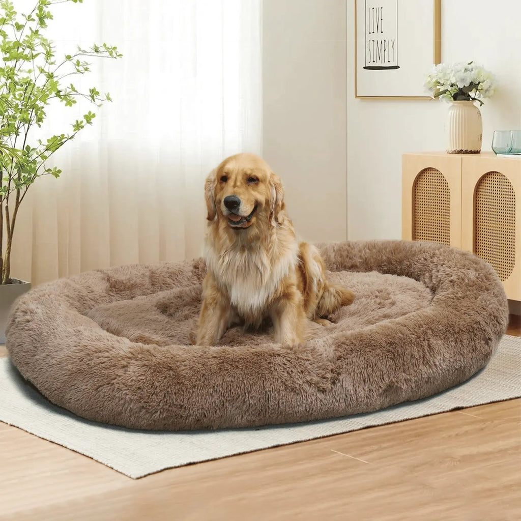 Soft Dog Bed – Large Washable Bed for Easy Carry & Comfort