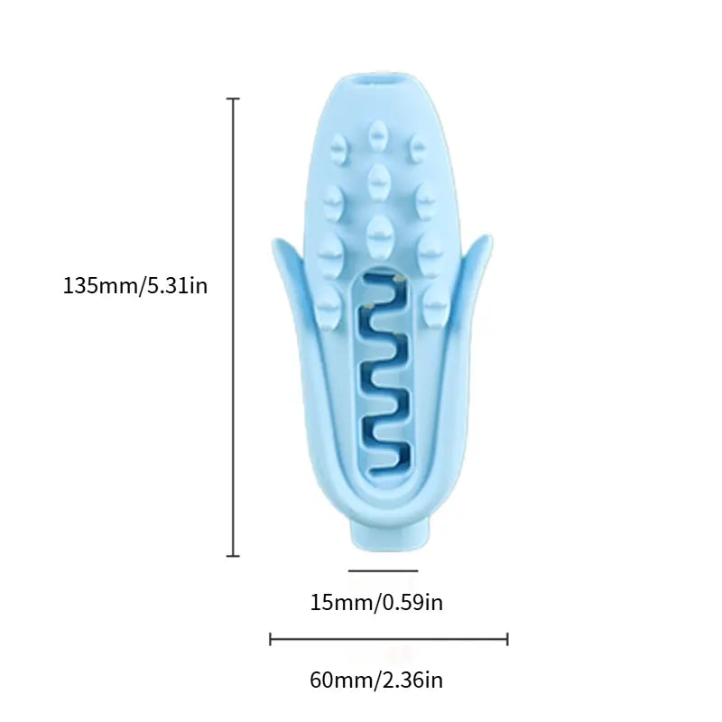 Corn Dog Chew Toy – Silicone Teething & Dental Toy