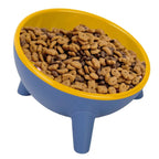 Raised Pet Bowl – Tilted Feeding Bowl for Cats & Small Dogs STTM