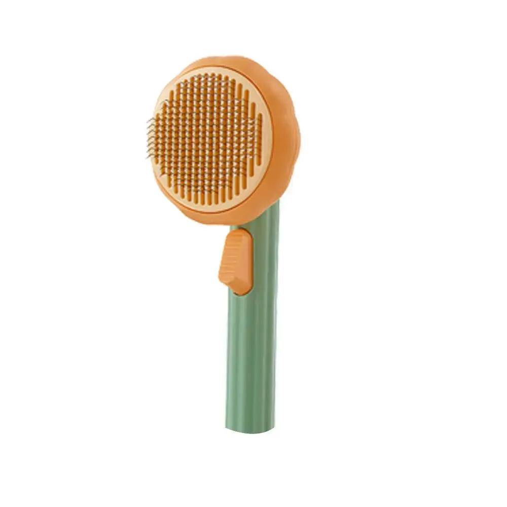 Dog & Cat Brush – Shedding Comb with Easy Clean Button STTM