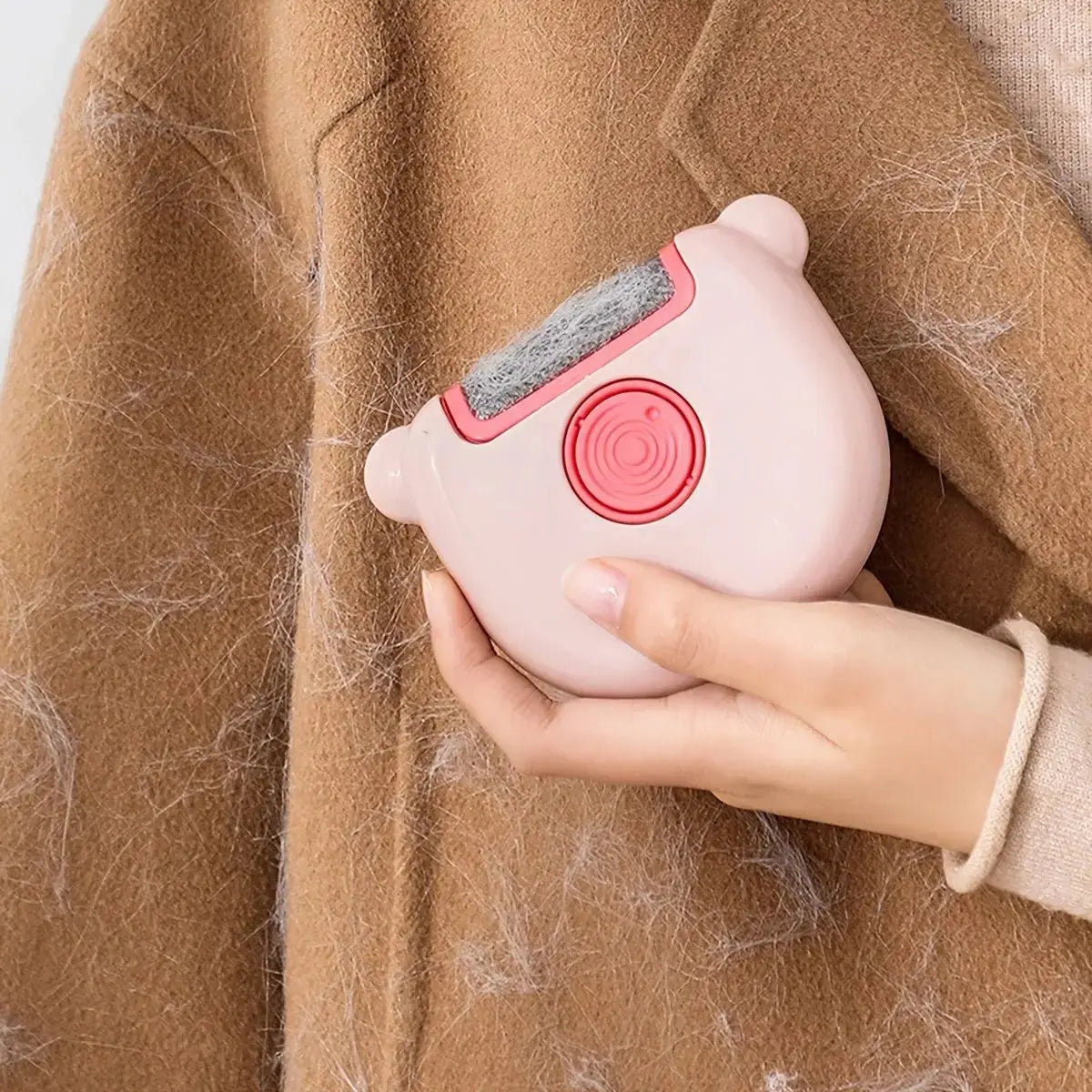 Mini Lint Remover – Portable Pet Hair Brush for Clothes STTM
