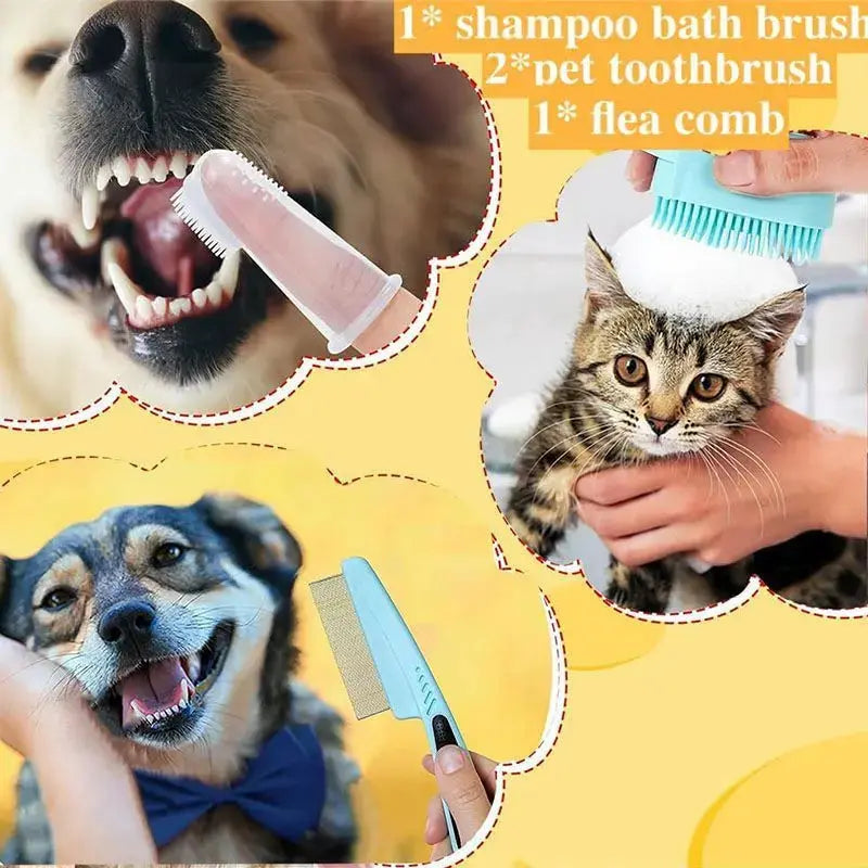 Dog & Cat Grooming Set – Complete Pet Care Kit STTM