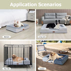 Orthopedic Pet Bed – Supportive Washable Bed with Non-Slip Base STTM