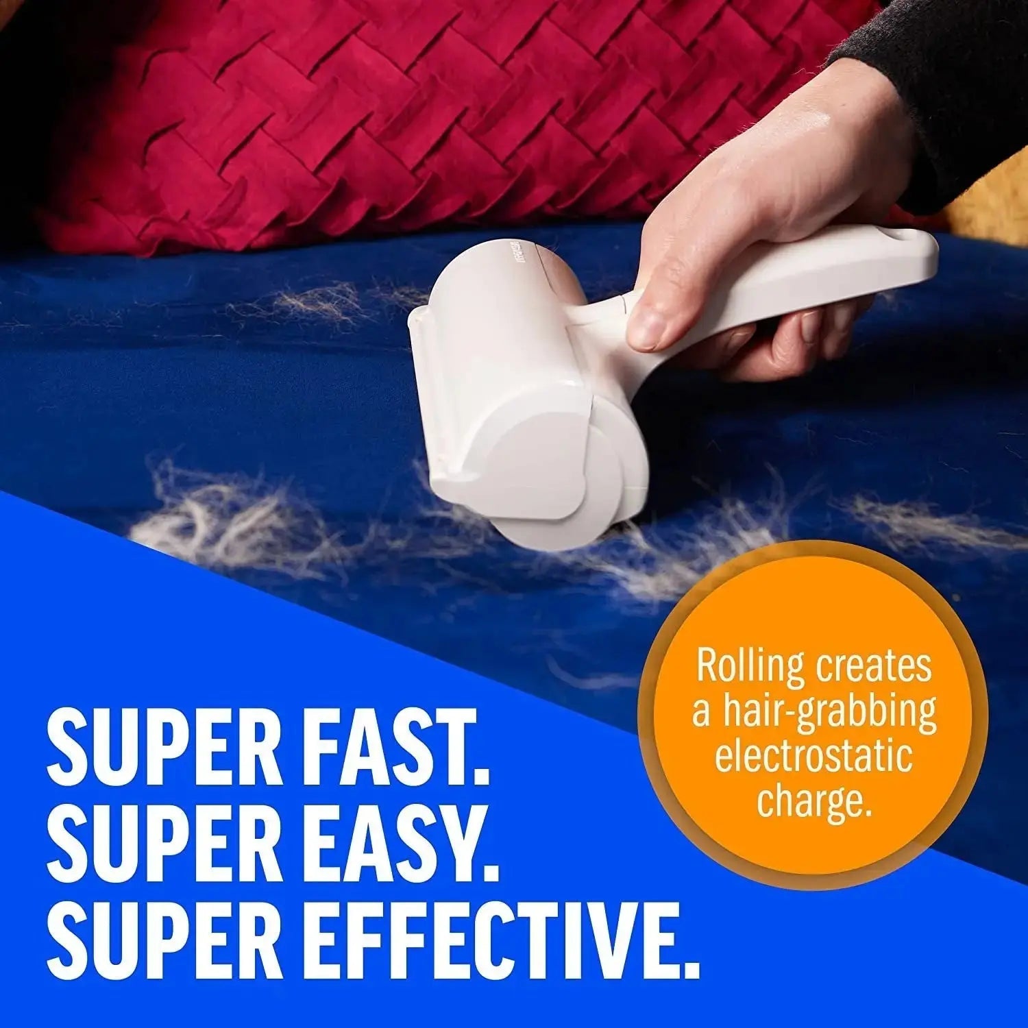 Pet Hair Cleaner – Portable Reusable Lint Remover Tool STTM