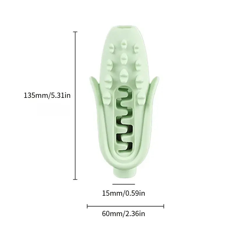 Corn Dog Chew Toy – Silicone Teething & Dental Toy STTM