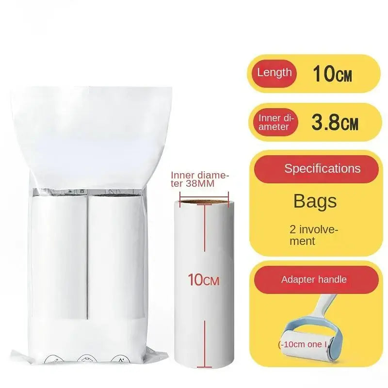 Sticky Lint Roller – Pet Hair Remover for Clothes & Furniture STTM