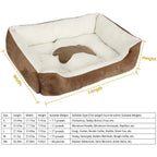 Soft Fleece Pet Bed – Warm Cozy Nest for Dogs & Cats STTM