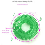 2 Pack Dog Toys – Bite-Resistant Squeaky Chew Balls