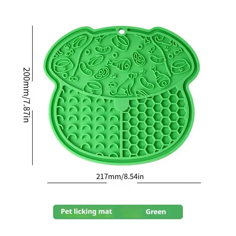 Pet Lick Mat – Suction Slow Feeder for Dogs & Cats STTM