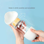 Travel Dog Bottle – Portable Water Feeder with Bowl STTM