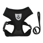 Pet Harness & Leash Set – Adjustable Reflective Harness for Dogs & Cats STTM