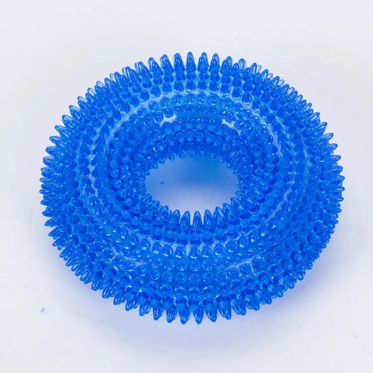 2 Pack Dog Toys – Bite-Resistant Squeaky Chew Balls