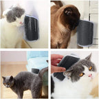 Self Grooming Pet Brush – Corner Massage Tool for Cats & Dogs STTM