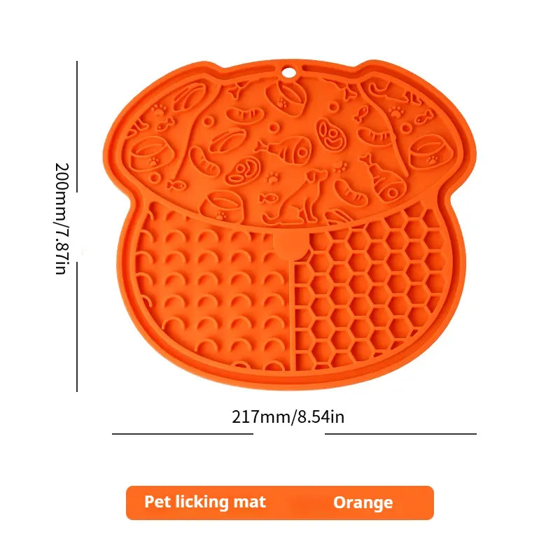 Pet Lick Mat – Suction Slow Feeder for Dogs & Cats