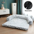 Pet Sofa Bed – Soft Plush Cushion & Blanket for Dogs & Cats STTM
