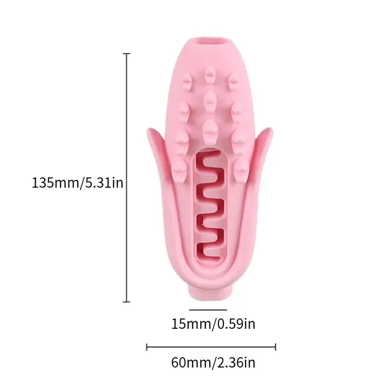 Corn Dog Chew Toy – Silicone Teething & Dental Toy STTM