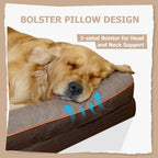 Orthopedic Pet Bed – Supportive Washable Bed with Non-Slip Base STTM
