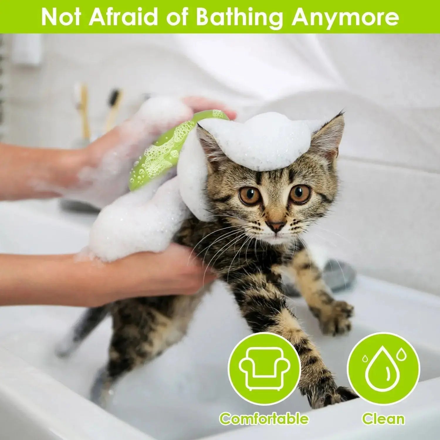 Pet Steam Brush – USB Rechargeable Grooming & Cleaning Tool STTM
