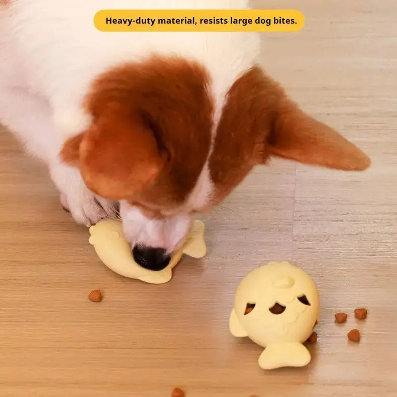 Dog Treat Toy – Fish Shape Silicone Slow Feeder for Dogs STTM