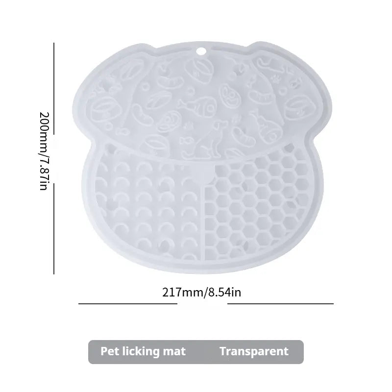 Pet Lick Mat – Suction Slow Feeder for Dogs & Cats