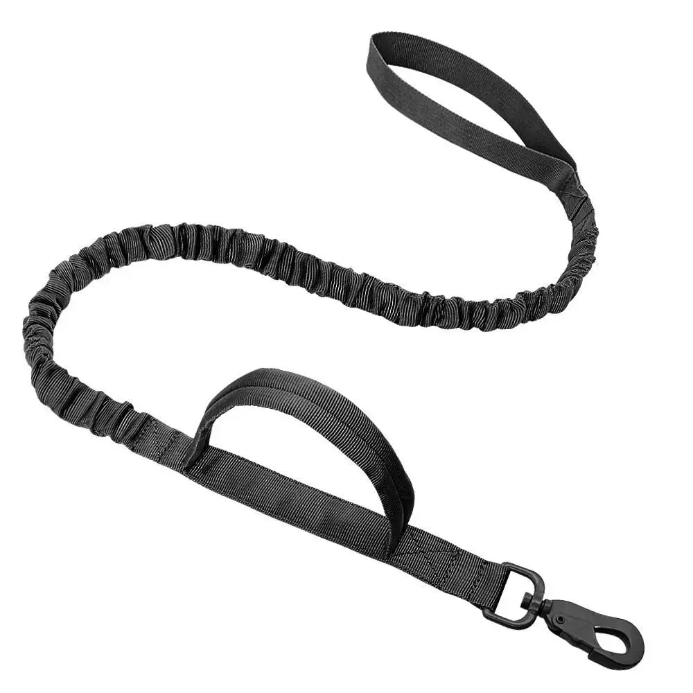Tactical K9 Leash – Heavy Duty Adjustable Bungee STTM