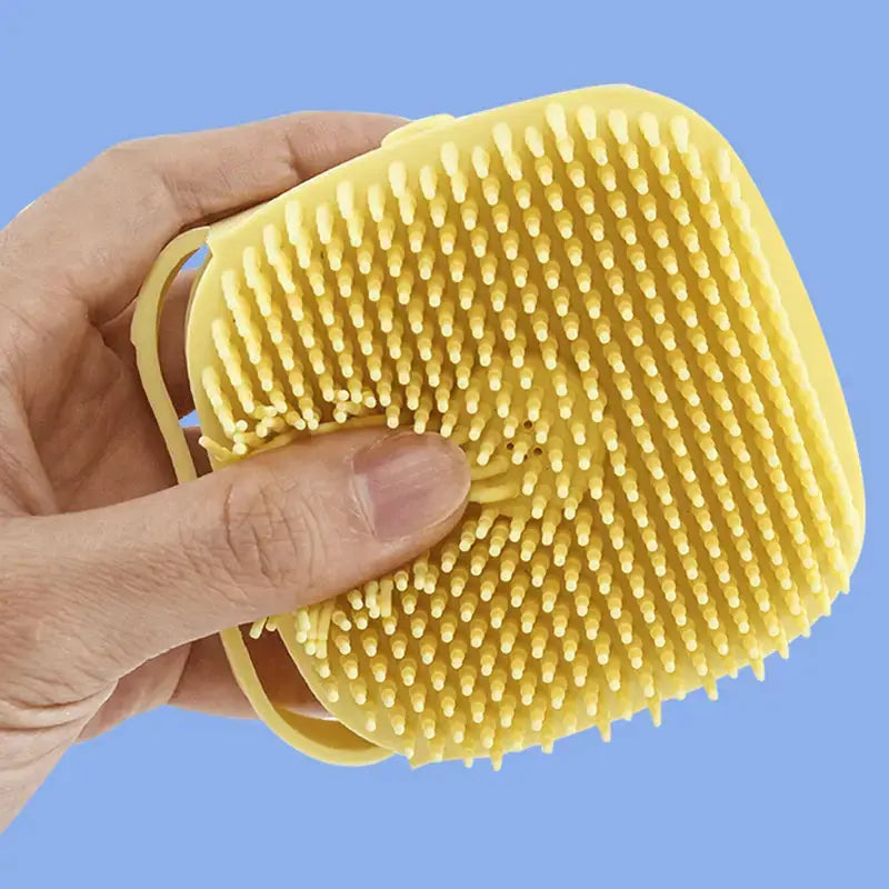 Dog Bath Brush – Silicone Shampoo Brush for Grooming STTM
