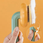 Dog & Cat Brush – Shedding Comb with Easy Clean Button