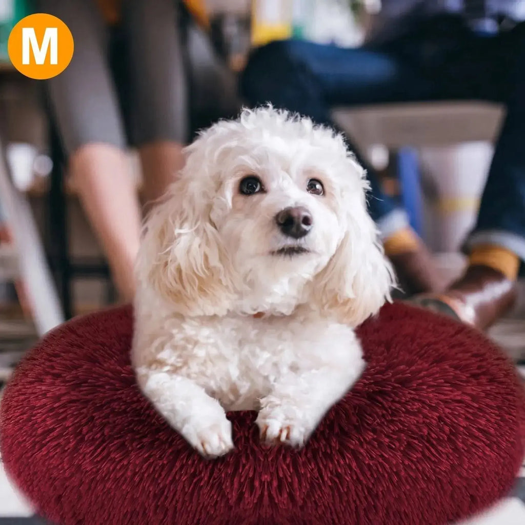 Soft Fleece Pet Bed – Warm Cozy Nest for Dogs & Cats STTM
