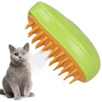 Pet Steam Brush – USB Rechargeable Grooming & Cleaning Tool STTM