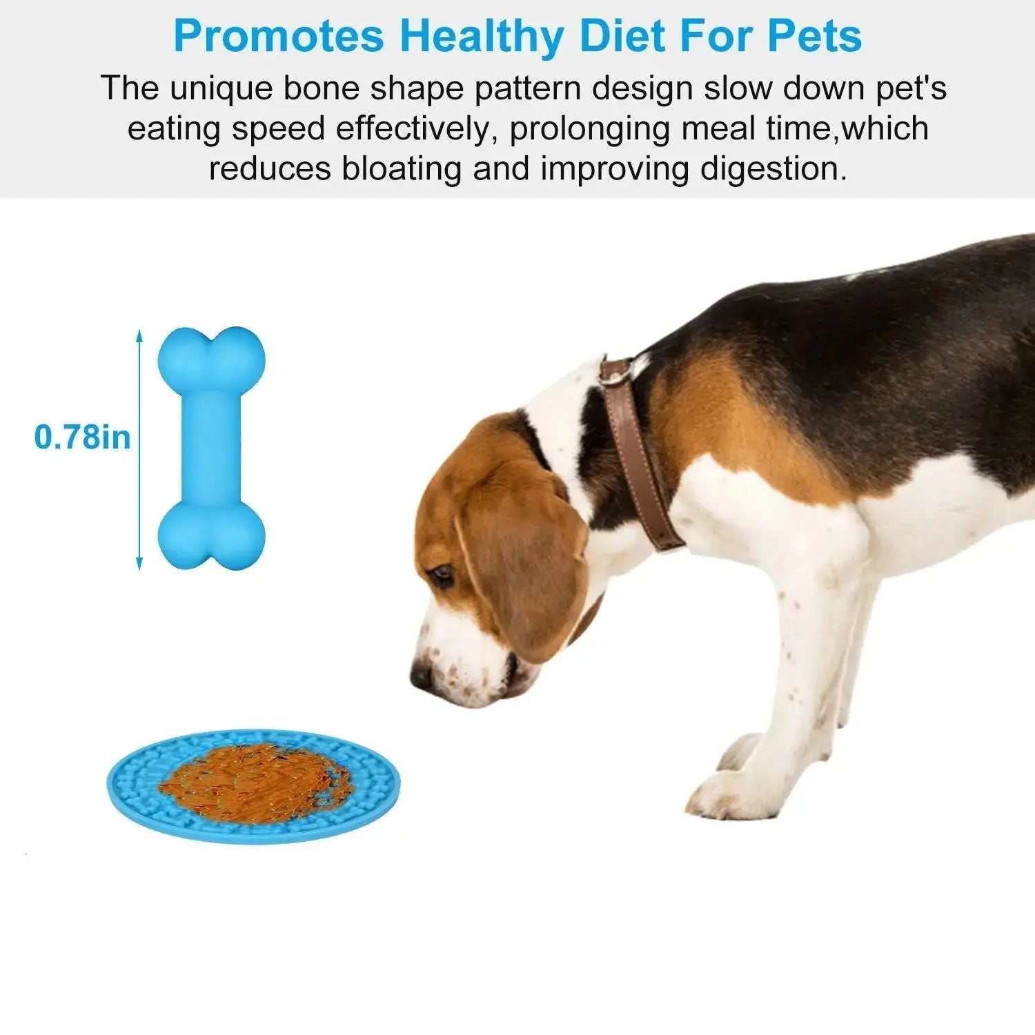 2PCS Lick Mats – Suction Slow Feeder for Dogs & Cats STTM