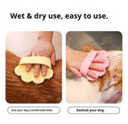 Pet Grooming Brush – Soft Bath & Massage Tool for Dogs & Cats STTM