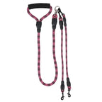 Dual Dog Leash – No-Tangle Reflective Leash with Padded Handle STTM